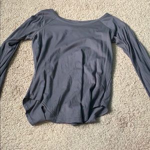 Gray lululemon long sleeve